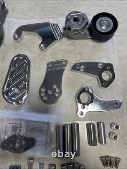 Small Block Chevy Style Track All inclusive Serpentine System SBC 350 383 6 Rib