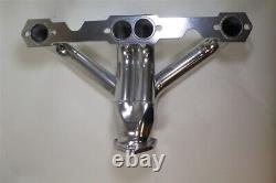 Small Block Chevy TIGHT-FIT Street Hugger Header Ceramic Hot Rat Rod 283-400