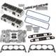 Small Block Chevy Top-End Kit with Flo-Tek Heads, Fits Flat Tappet Camshafts