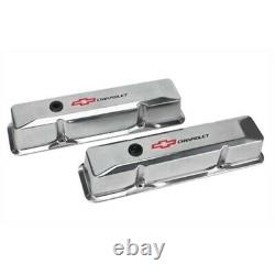 Small Block Chevy V8 Bow Tie Aluminum Valve Covers & Gaskets