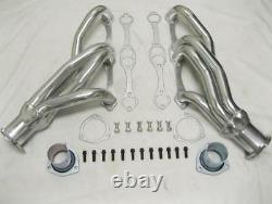 Small Block Chevy V8 Ceramic Headers SBC Chevelle Impala 283 350 400 DISPLAY