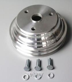 Small Block Chevy V-Belt Kit SBC 283 302 305 350 400 Long Water Pump LWP