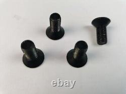 Small Block Chevy V Pulley Black Kit SBC 350 PS Pump & ALT & Long Water Pump