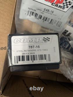 Small Block Chevy Valves, Retainers, Springs, And Locks