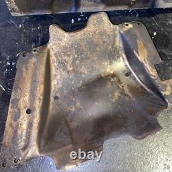Small Block Chevy Vintage Cast-Iron Two Barrel Intake Manifold Cleaned Excellent