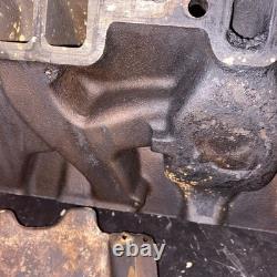Small Block Chevy Vintage Cast-Iron Two Barrel Intake Manifold Cleaned Excellent