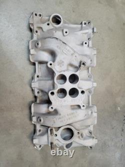 Small Block Chevy Winters Aluminum Intake Manifold 3823481 SBC M114 APC Camaro