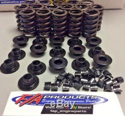 Small Block Chevy Z-28 Hi Perf Valve Spring Kit With Steel Retainers And Locks