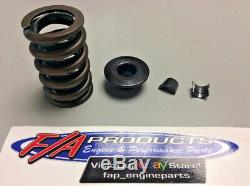 Small Block Chevy Z-28 Hi Perf Valve Spring Kit With Steel Retainers And Locks