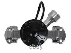 Small Block Chevy electric water pump Frostbite 22-111 35gpm Flow Rate Polished
