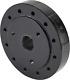Small Block Compatible with Chevy Harmonic Balancer, 6-3/4 Inch, Black