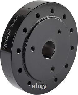 Small Block Compatible with Chevy Harmonic Balancer, 6-3/4 Inch, Black