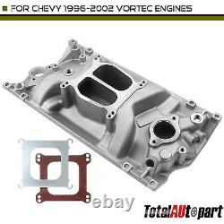 Small Block Dual Plane Vortec Intake Manifold for Chevrolet 1996-2002 5.0L 5.7L