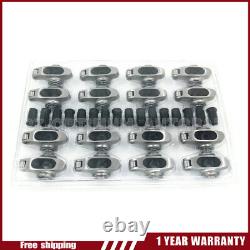 Small Block For Chevy 1.5 3/8 Stainless Steel Roller Rocker Arms Sbc 305 350 400