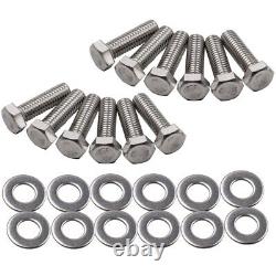 Small Block For Chevy Stainless Engine Stud / Bolt Kit Sbc 283 305 327 350 400 A