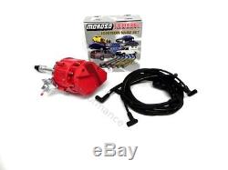 Small Block SBC Chevy 305 350 400 HEI Distributor & Moroso Race Wires 90 Kit