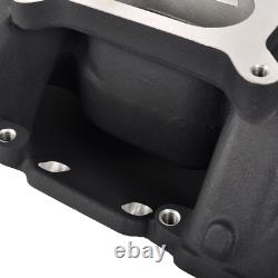 Small Block SBC Chevy 350 400 Dual Plane Satin Aluminum Intake Manifold 1955-95