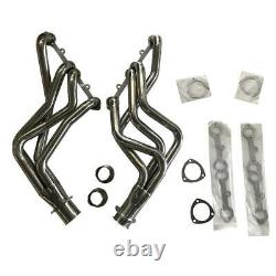 Small Block SBC Long Tube Headers Stainless Steel FITS Chevy Truck AGS0131