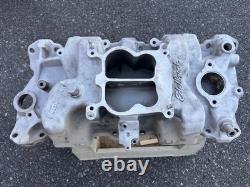 Small block Chevy performance intake manifold-Edelbrock 2101-off a 1968 vette