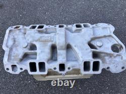 Small block Chevy performance intake manifold-Edelbrock 2101-off a 1968 vette