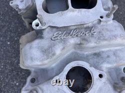 Small block Chevy performance intake manifold-Edelbrock 2101-off a 1968 vette