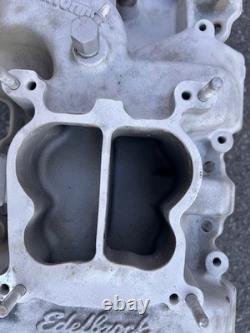 Small block Chevy performance intake manifold-Edelbrock 2101-off a 1968 vette