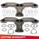 Smoothie Rams Horn Exhaust Manifolds Small Block For Chevy SBC 283/ 305/ 327 350