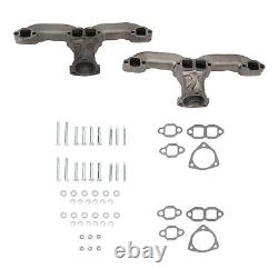 Smoothie Rams Horn Exhaust Manifolds Small Block For Chevy SBC 283 305 327 US