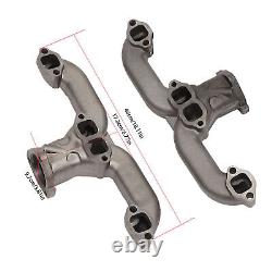 Smoothie Rams Horn Exhaust Manifolds Small Block For Chevy SBC 283 305 327 US
