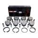 SpeedPro FMP H615CP30 Small Block Chevy 400 Dished Pistons 4.155 Bore Cast Rings