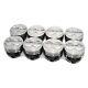 Speed Pro FMP H616CP30 Flat Top Pistons 400 Small Block Chevy 5.7 Rod. 030 Over