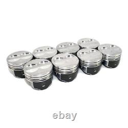 Speed Pro H345DCP40 350 Small Block Chevy Pistons 5.7 Rods Press Fit SBC Coated
