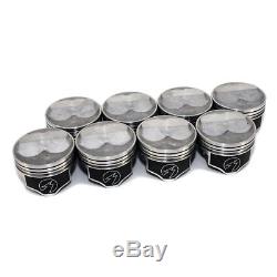 Speed Pro H634CP60 400 Domed SBC Chevy Small Block Pistons 4.185 Bore 5.7 Rod