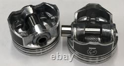 Speed Pro Small Block Chevy 350 Flat Top Pistons +. 030 5.7 Hypereutectic SBC
