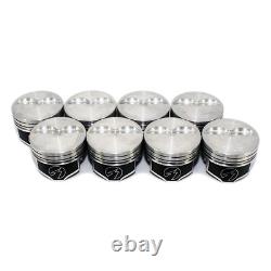 Speed Pro Small Block Chevy 350 Flat Top Pistons. 40 Bore 5.7 Hypereutectic SBC