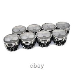 Speed Pro Small Block Chevy 400.200 Dome Pistons 030 Bore 5.7 Hypereutectic 406