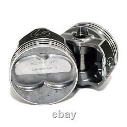Speed Pro Small Block Chevy 400.200 Dome Pistons 030 Bore 5.7 Hypereutectic 406
