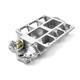 Speedmaster 1-149-004-02 Small Block Chevy Blower Intake Machined Polished
