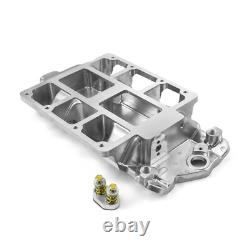 Speedmaster 1-149-004-02 Small Block Chevy Blower Intake Machined Polished