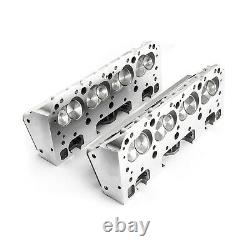 Speedmaster PCE281.2009 Assembled Angle Cylinder Heads for Chevy Small Block 350