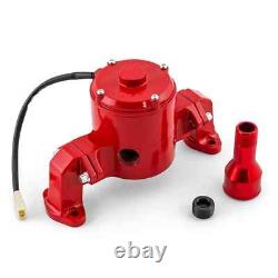 Speedmaster Small Block Chevy SBC 350 35 GPM Electric Water Pump Powdercoat RED