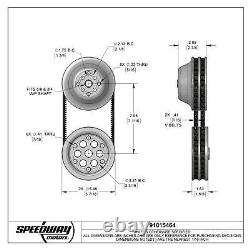 Speedway 11 Pulley Combo, Small Block Chevy Short Pump