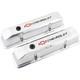 Speedway Bow Tie Aluminum Valve Covers, Fits Small Block Chevy