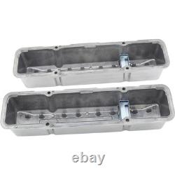 Speedway Bow Tie Aluminum Valve Covers, Fits Small Block Chevy