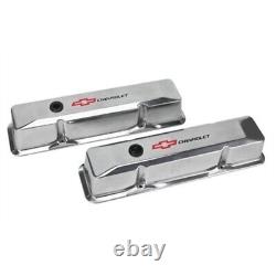 Speedway SBC Small Block Fits Chevy Fits V8 Bow Tie Aluminum Valve Covers