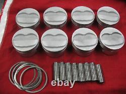 Srp 142024 Forged Domed 400 Small Block Chevy +. 030 4.155 Pistons For 6 Rod