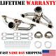 Stainless Exhaust Headers Super Short Small Block For Chevy Impala Nova Corvette