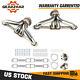 Stainless Exhaust Headers Super Short Small Block For Chevy Impala Nova Corvette