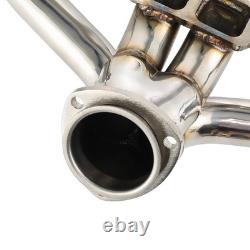 Stainless Exhaust Headers Super Short Small Block For Chevy Impala Nova Corvette