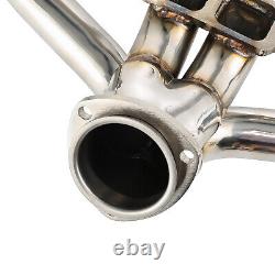 Stainless Exhaust Headers Super Short Small Block For Chevy Impala Nova Corvette